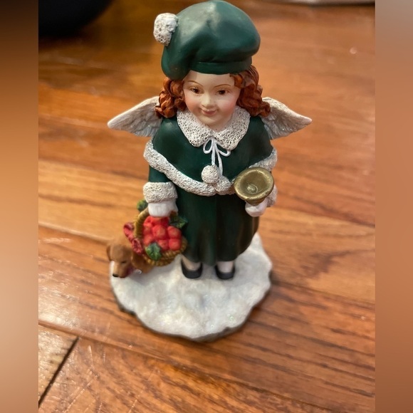 Pipka Earth Angels "Samantha The Playful Angel" Girl Limited Edition Figurine